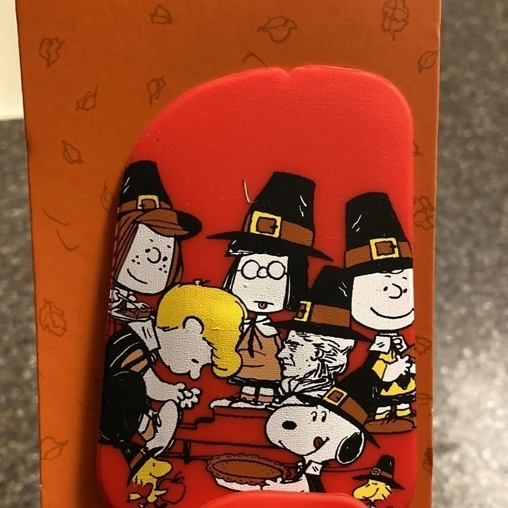 NEW PEANUTS BE THANKFUL THANKSGIVING 2 PACK SPATULA SET